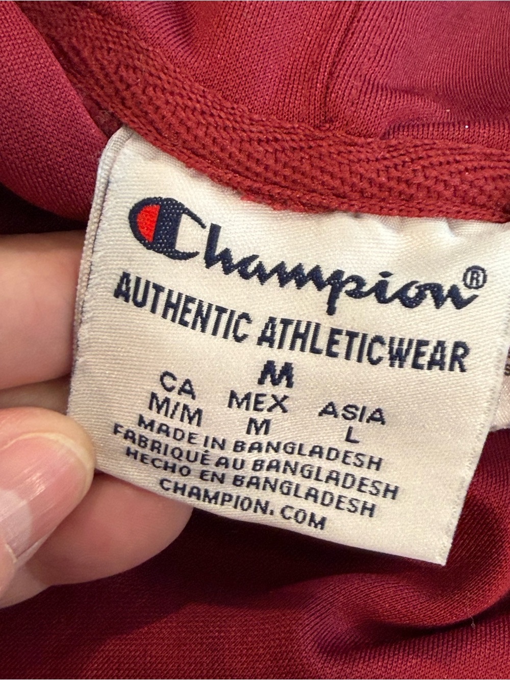 Champion Red Razorbacks Crewneck Hoodie - Picture 5 of 5